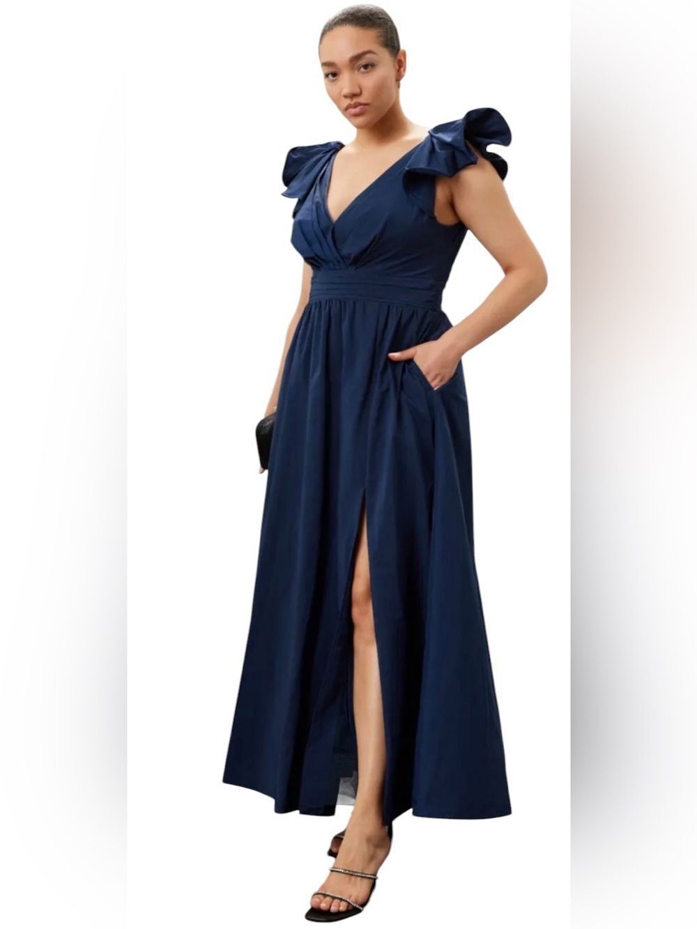 Marchesa Notte Taffeta Ball Gown Size 14